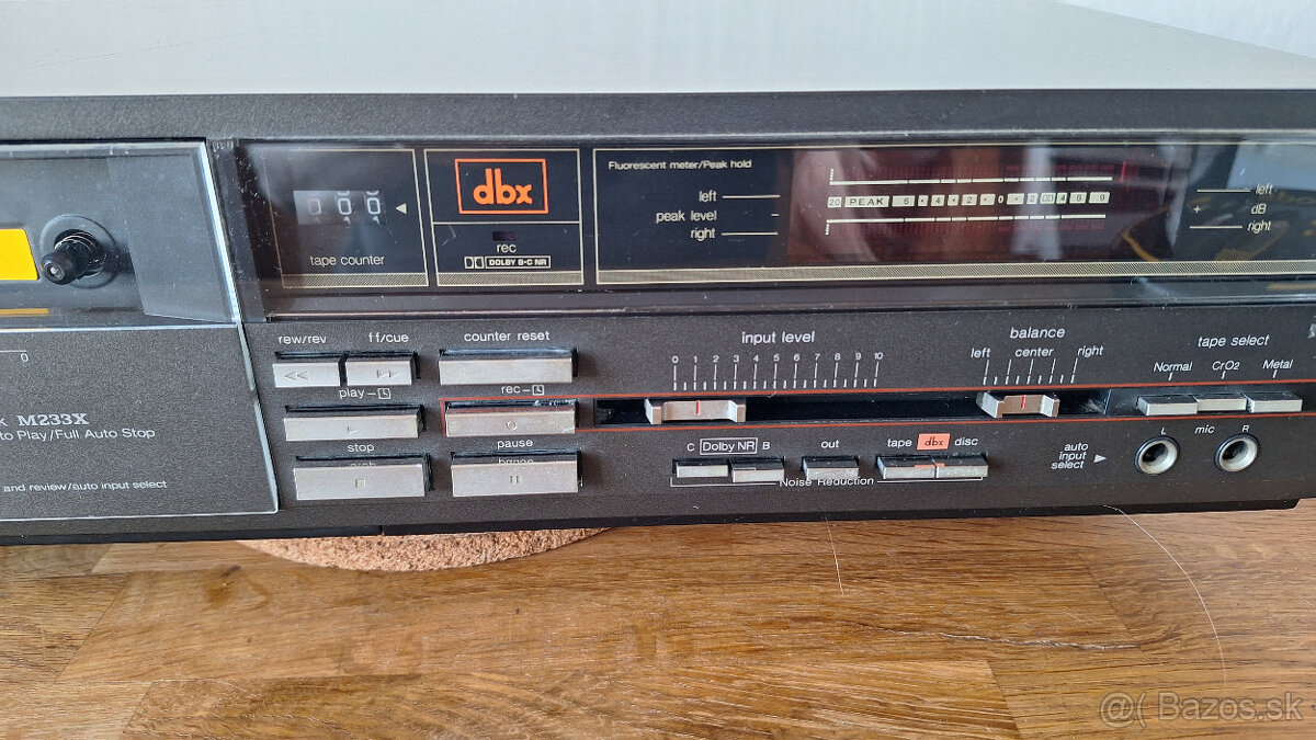 Technics RS-M233X / Dolby B, C, DBX - 4