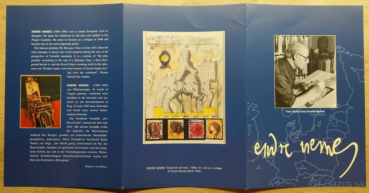 Spoločné vydanie SR + ČR + Švédsko – 1996 - 4