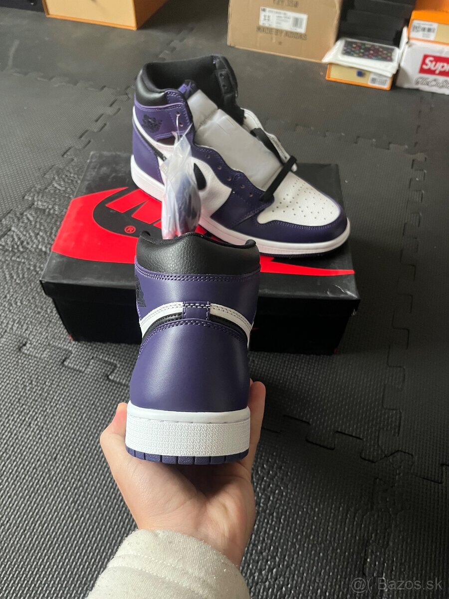 Nike Air Jordan 1 Metallic Purple - 4