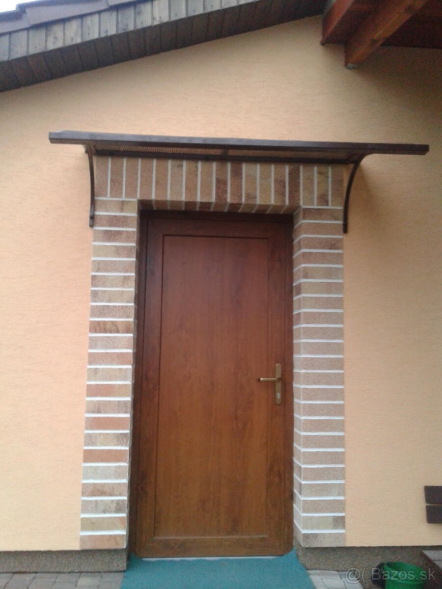 Hliníkový prístrešok nad dvere - 4