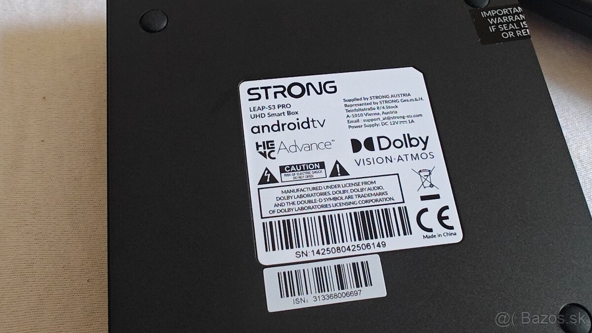 Predám Android box Strong leap s3 pro - 4