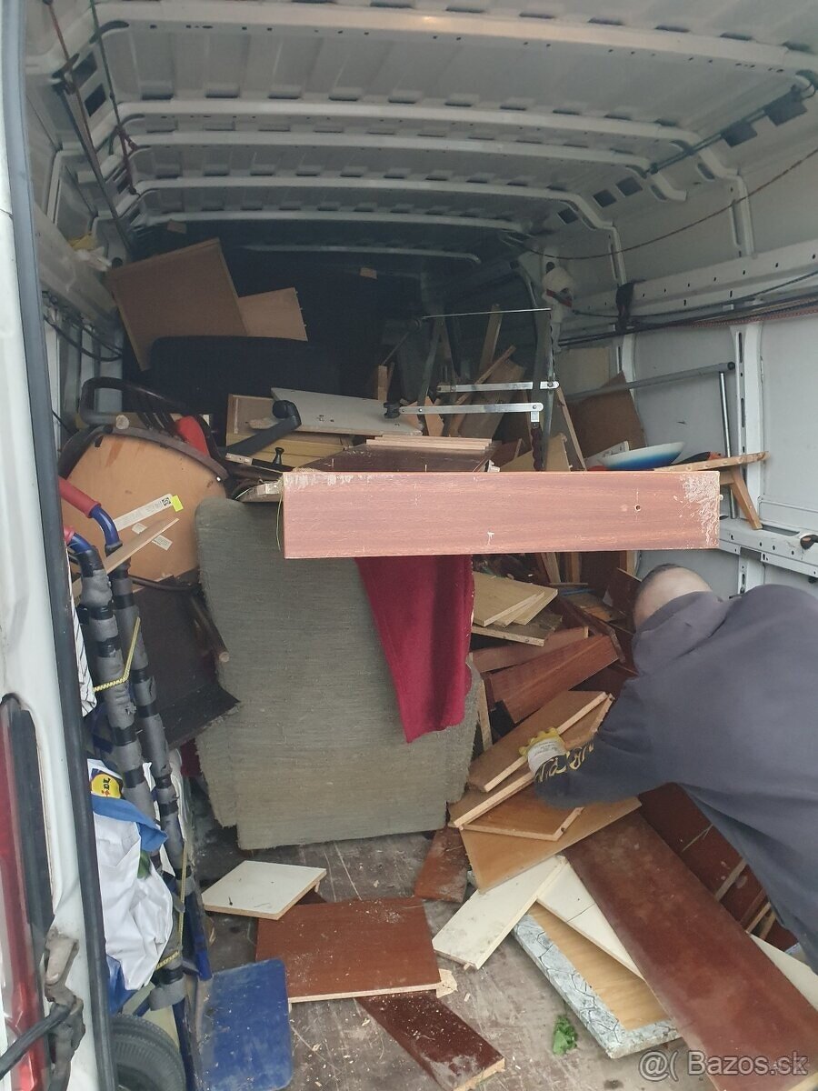 BA-ODVOZ ODPADU-24/7,VYPRATAVANIE BYTOV☎️0904236139☎️ - 4