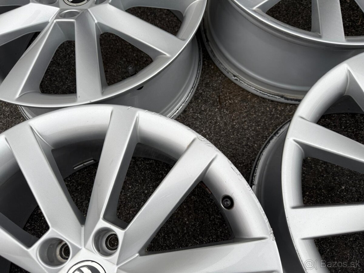 ORIGINAL ŠKODA OCTAVIA 3 disky 5x112 R18 - 4