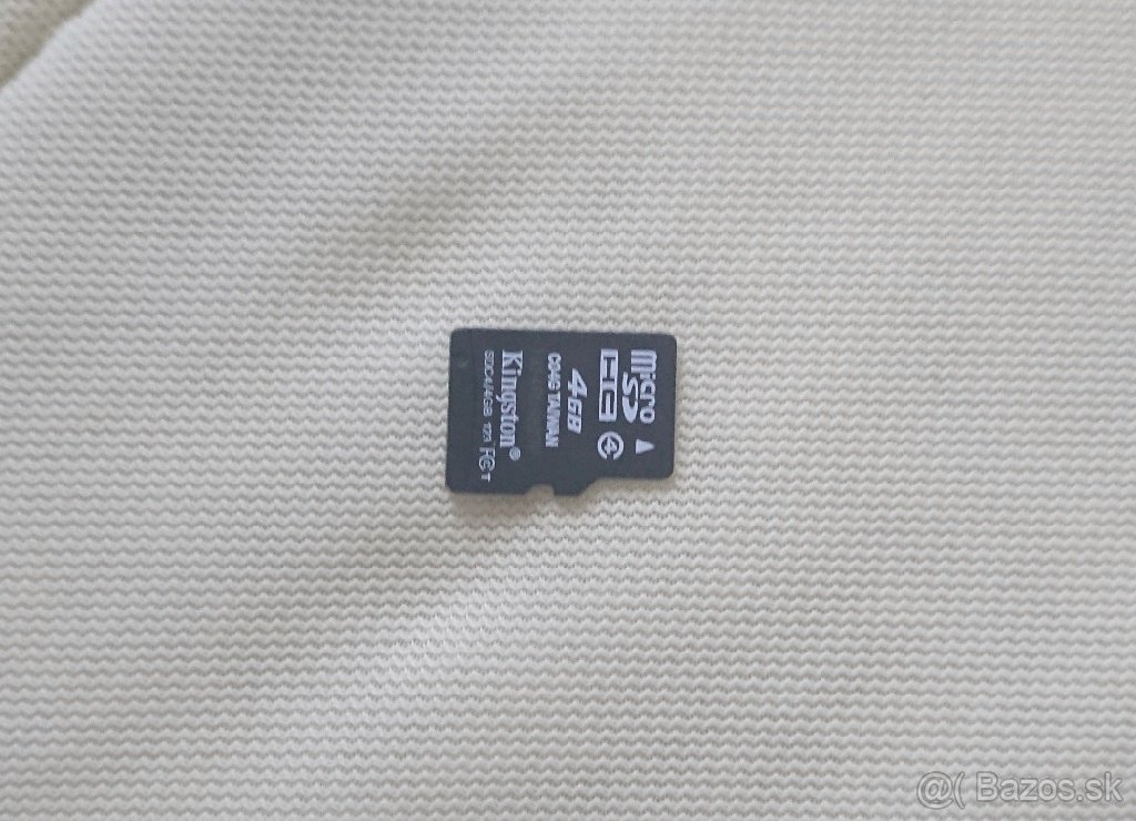Nokia MicroSD 1GB a 2GB, SanDisk SD 256MB - 4