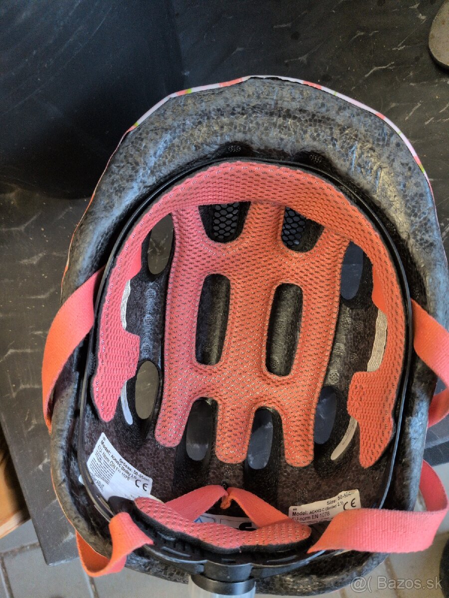 Detská dievčenská cyklistická prilba ABUS - 4