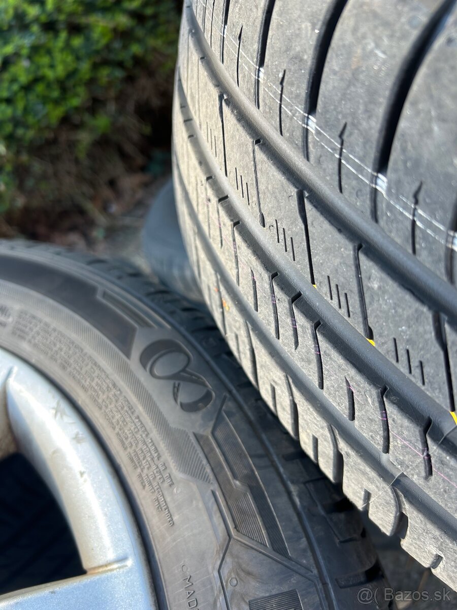 Predám hliníkové disky s pneu R16 - 4