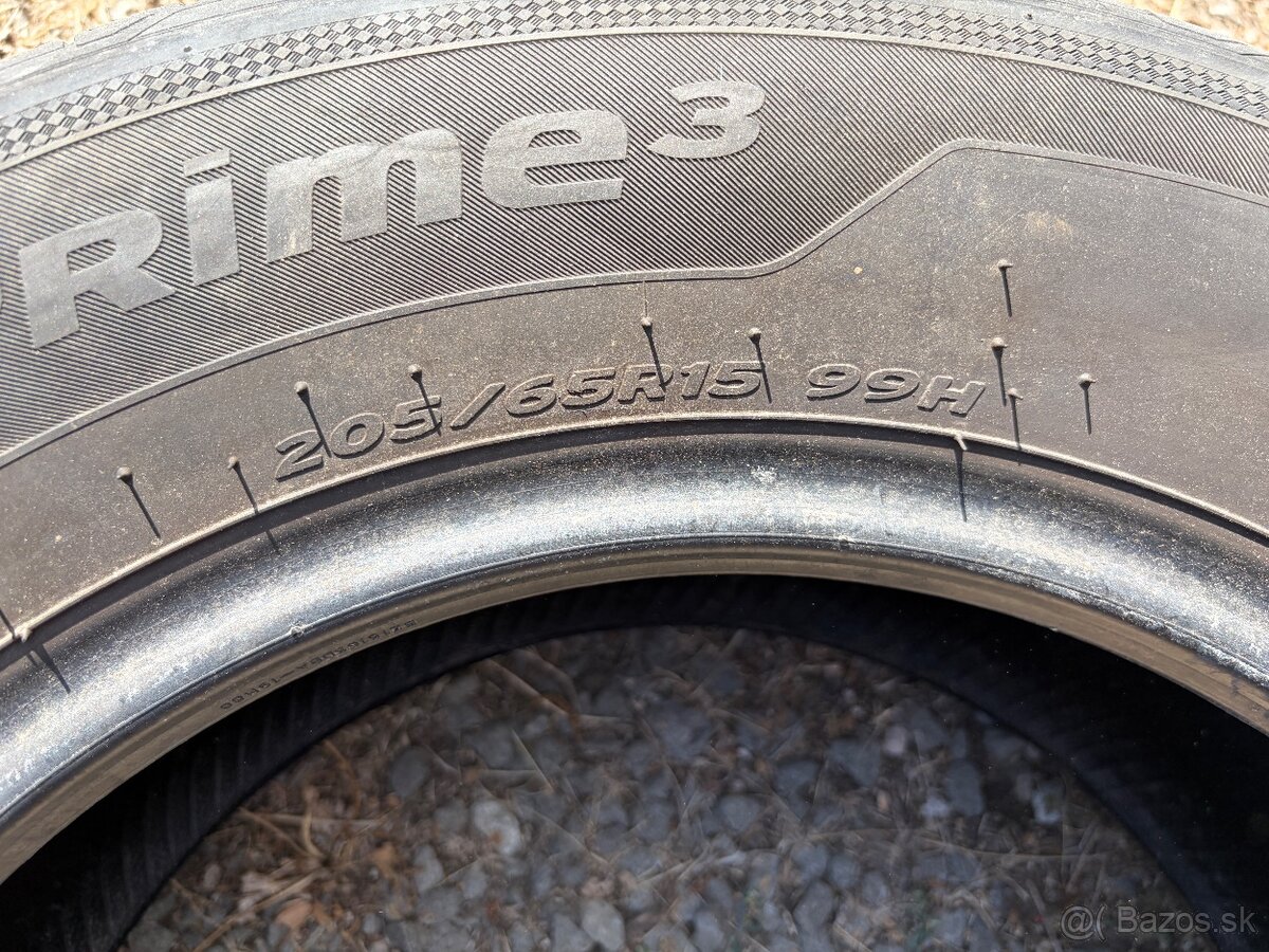Hankook letné 205/65R15 - 4ks - 4