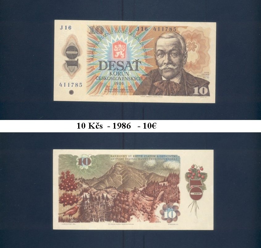 Bankovky Československo 2 - 4