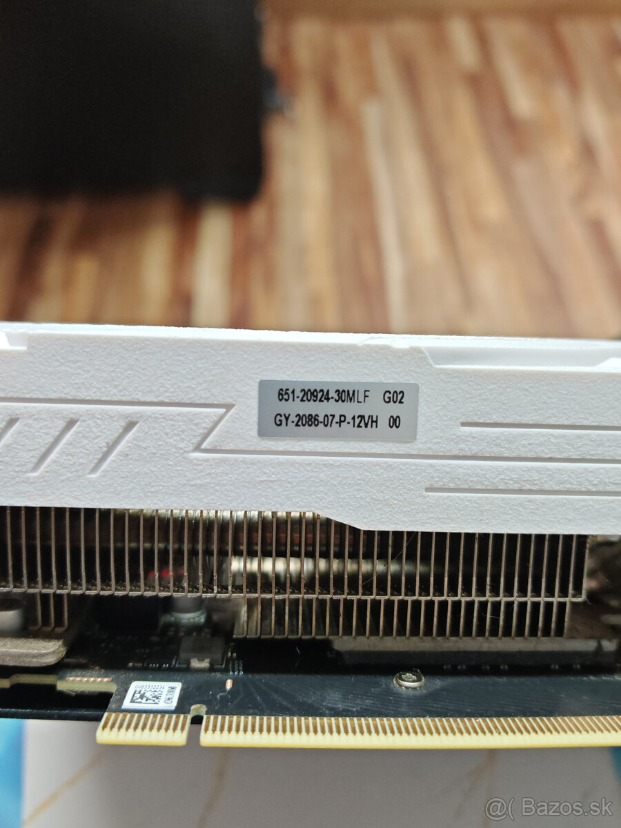 Nvidia RTX3070 white 8GB Samsung - 4