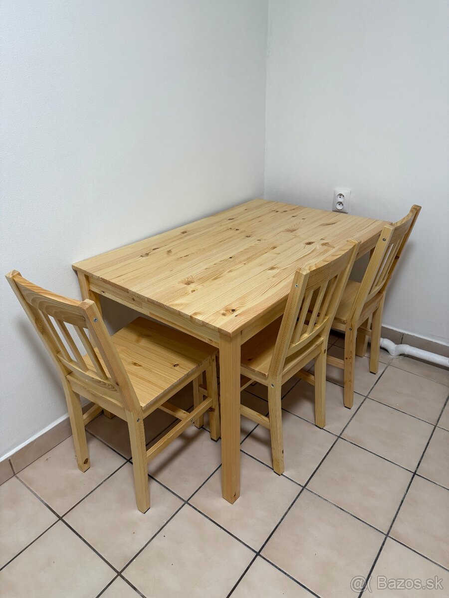 Predám stôl plus 3 stoličky - 4