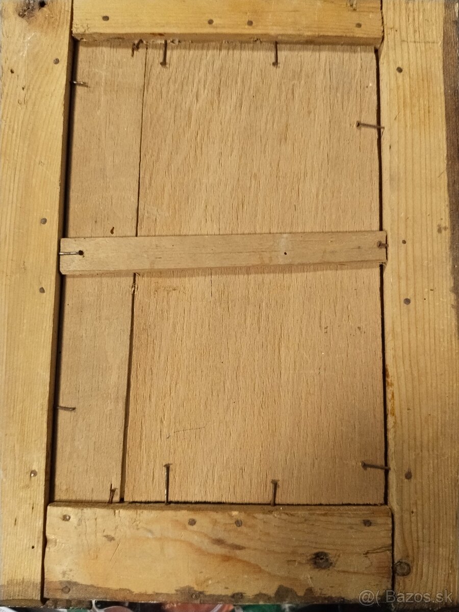 Starožitný rámeček se sakrálním obsahem - 4