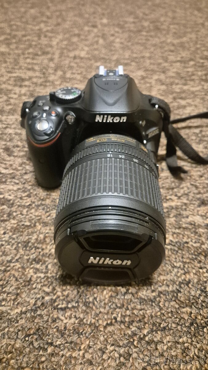 Predám NIKON D5200 + objektív NIKON 18-105 - 4