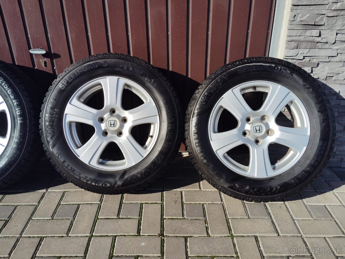 Zimná sada 5x114,3 + pneumatiky 215/65R16 - 4