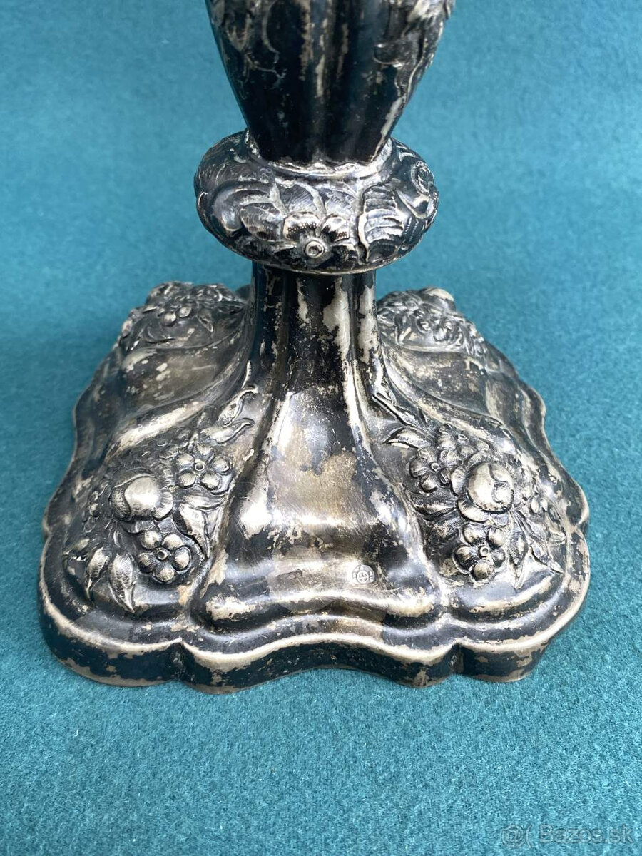 Strieborný svietnik ag 800 - 4