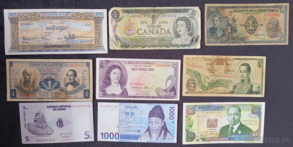 Bankovky z obehu svet 2 - 4