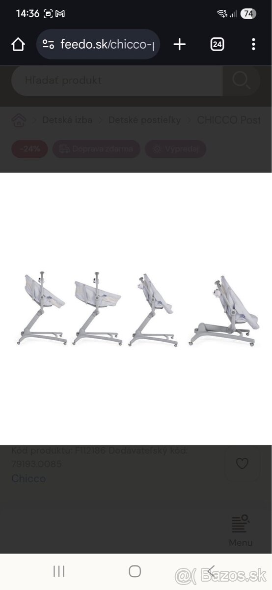 Predám Chicco baby hug air 4v1 - 4