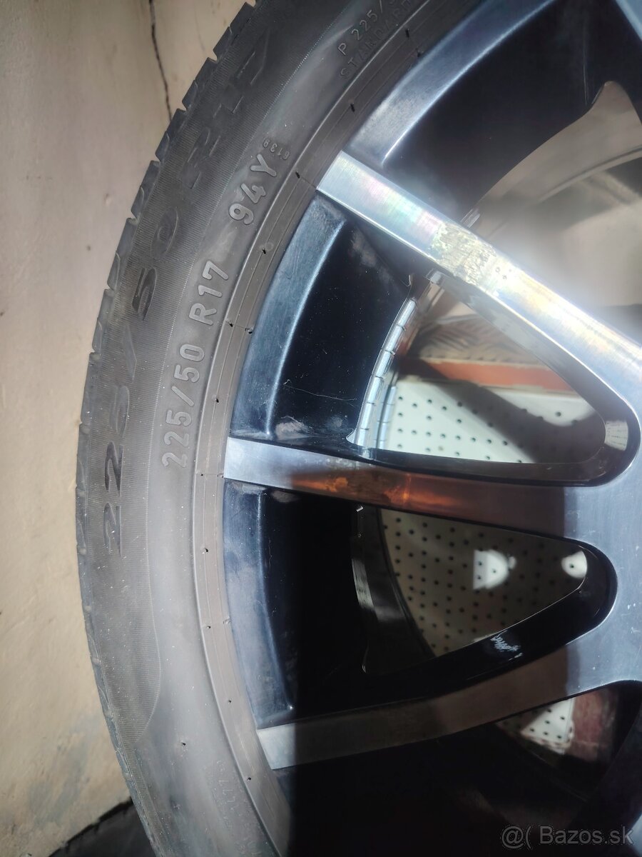 Predám hliník.disky R17 ALUETT 5/112 - 4