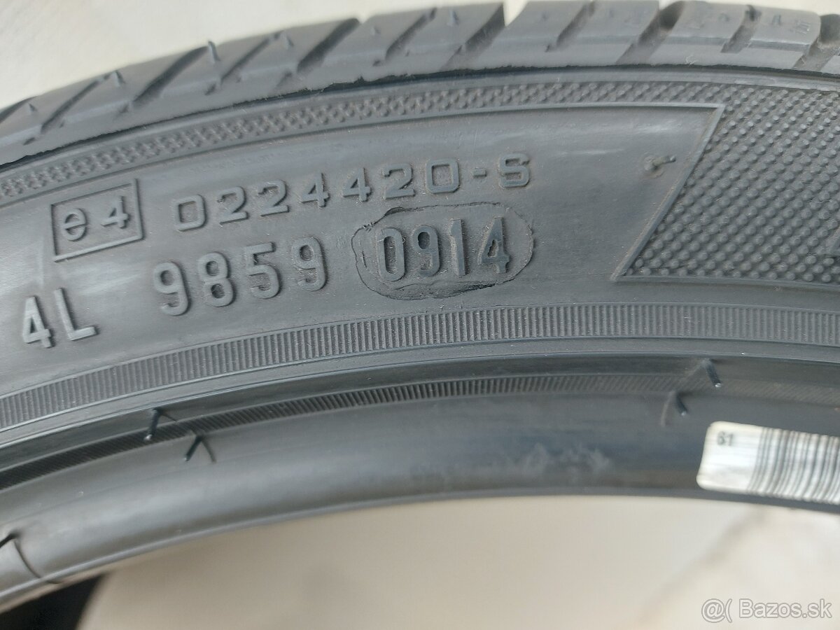 2ks nepoužité pneu 265/35 r18, PIRELLI, DOT2014 - 4