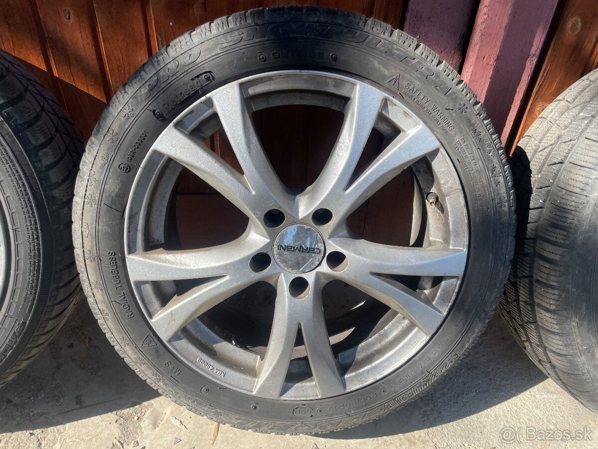 Hlinikové disky 5x112 R17 - 4