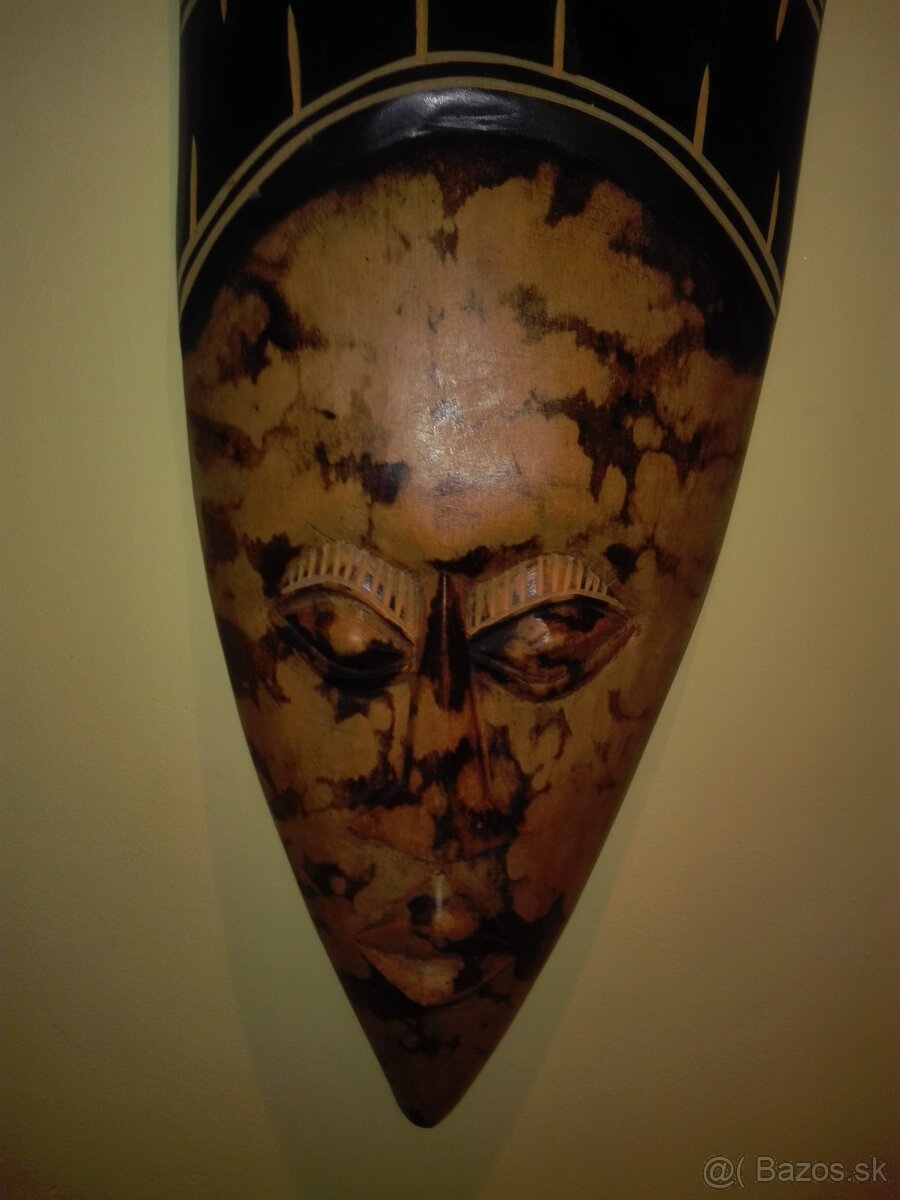Drevena maska Sumatra - 4