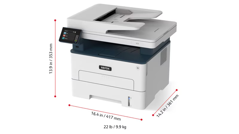 Multifunkčná tlačiareň Xerox B235 MFP Č/B - 4