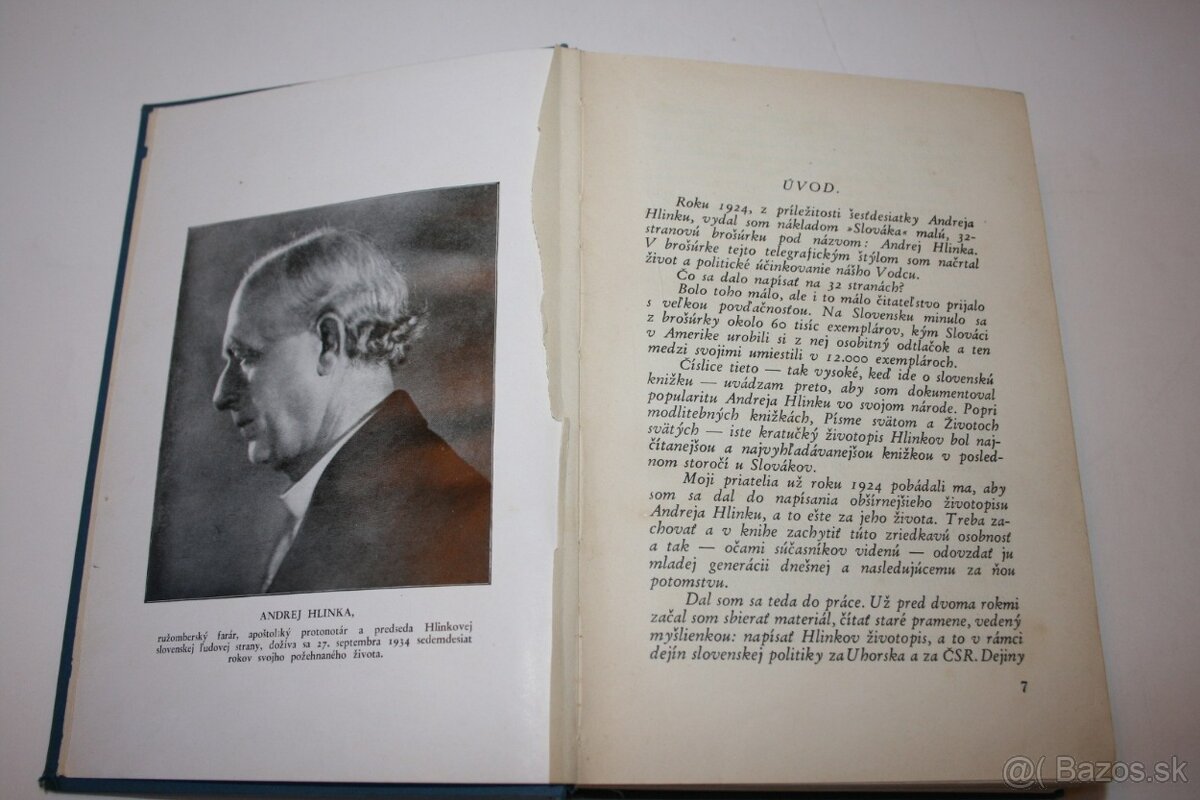 Karol Sidor: ANDREJ HLINKA 1864-1926 (s podpisom K.Sidora) - 4