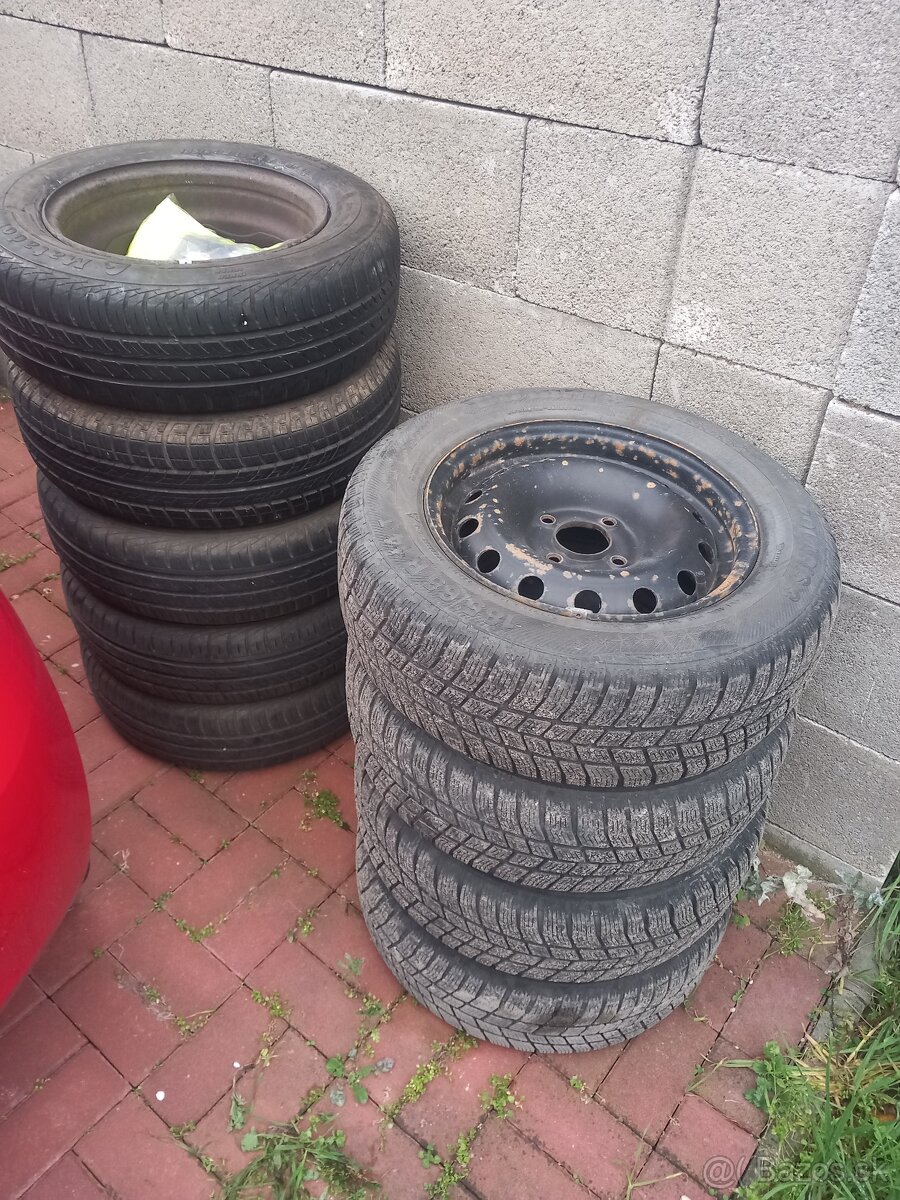 Pneu+disky 185/65 R14 - 4