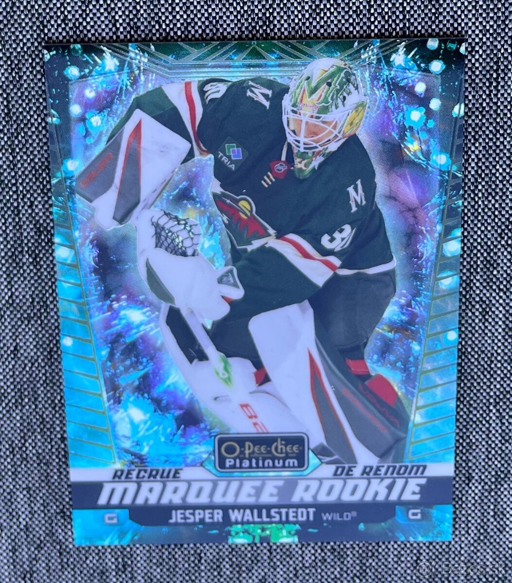 Hokejové kartičky-Predaj WALLSTEDT,limit /5, BIOLUMINESCENCE - 4