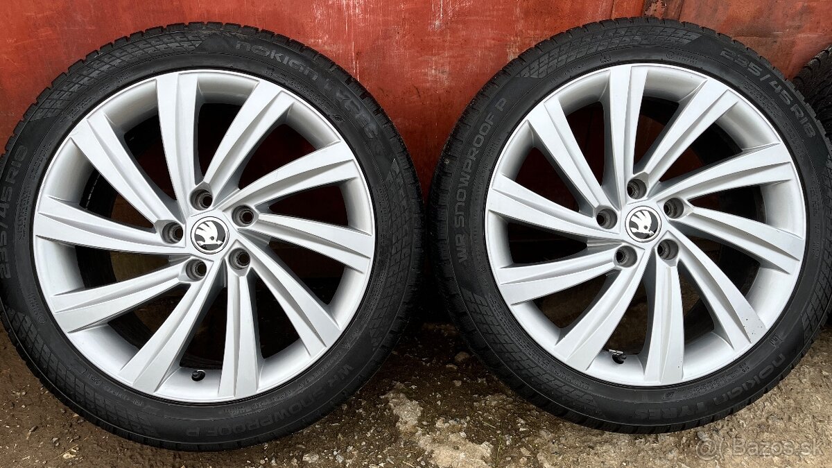 Škoda zimná sada 5x112 r18 Octavia superb - 4