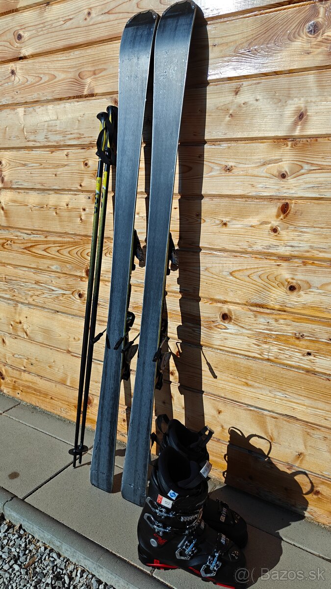 LYŽE SALOMON MUSTANG 154CM + FISCHER CRUZAR 80 XTR 26CM - 4