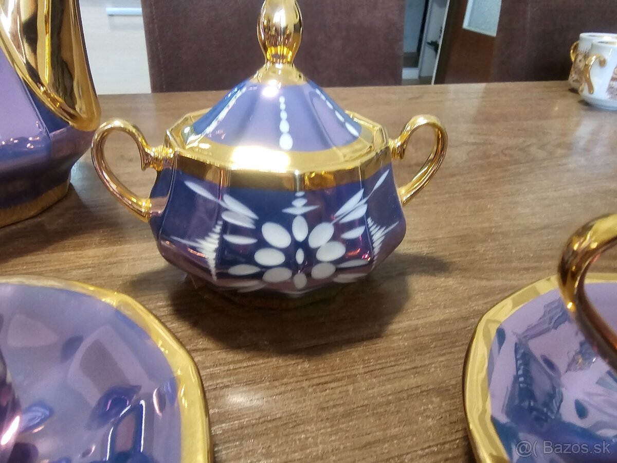 Kávová porcelánová suprava. - 4