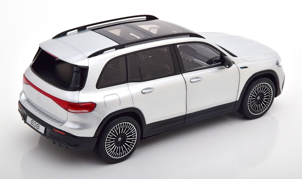 Mercedes-Benz EQB 2021 ( Iridium silver ) - 1:18 NZG - 4