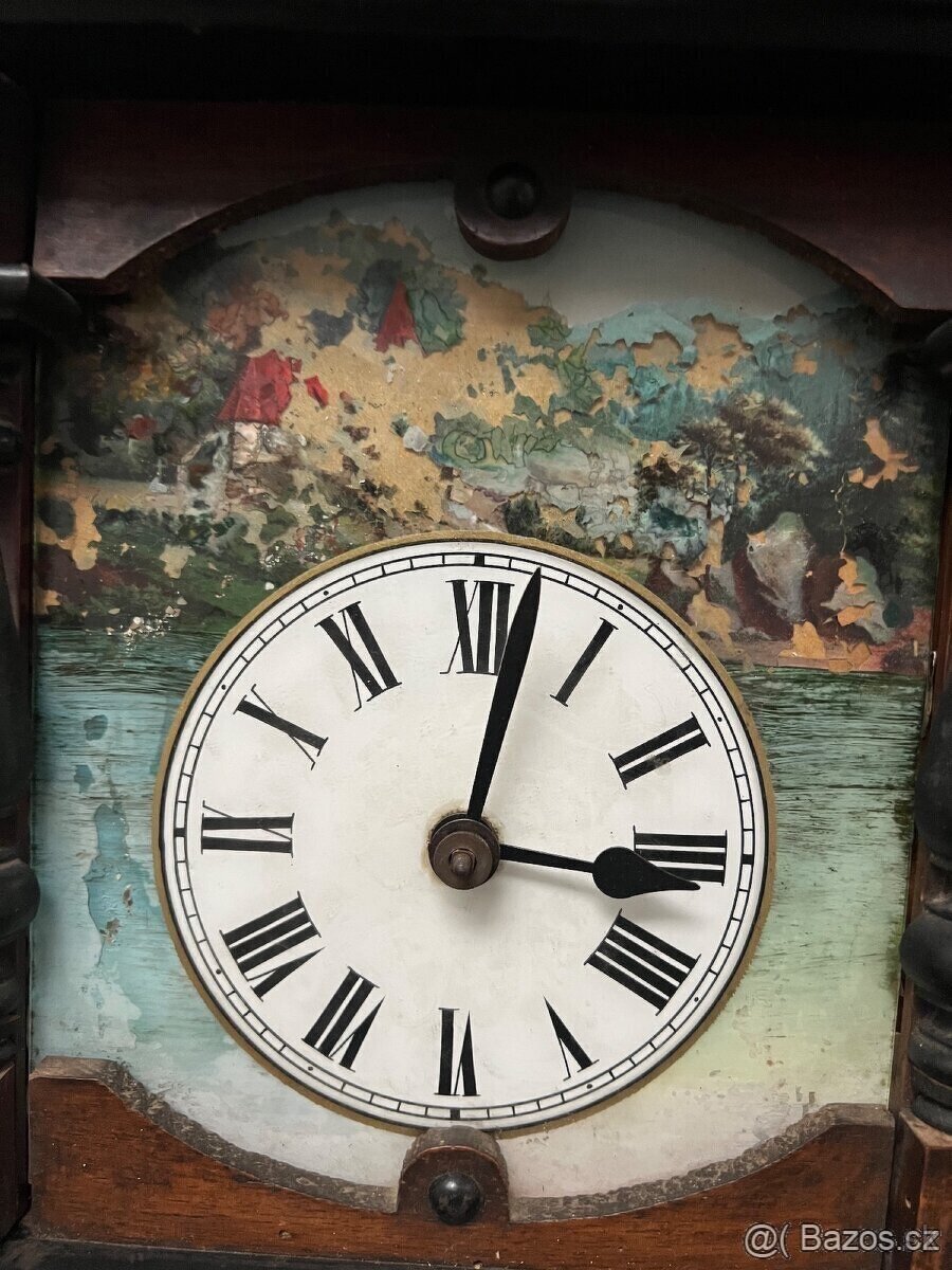 Starožitné kyvadlové hodiny - 4