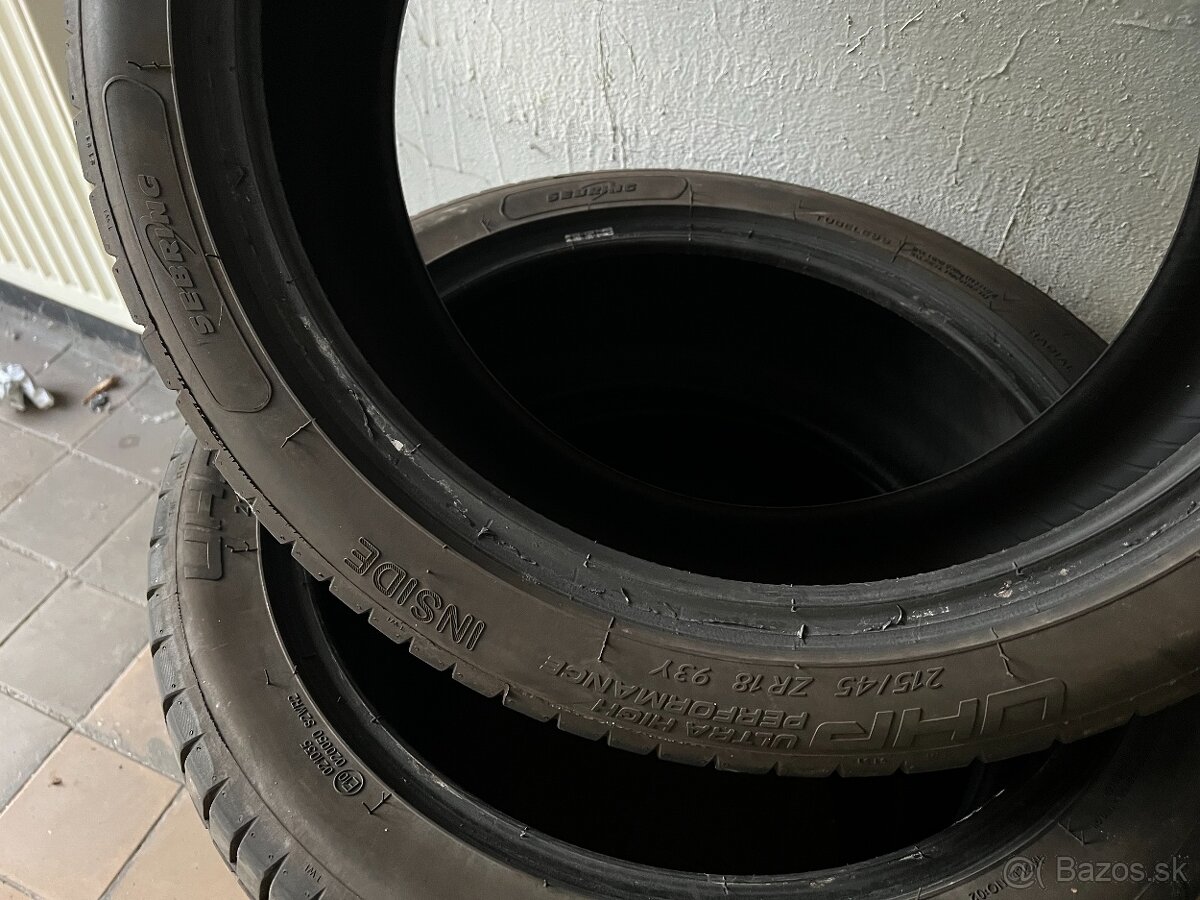 predám letné pneu 215/45 ZR18 93Y - 4