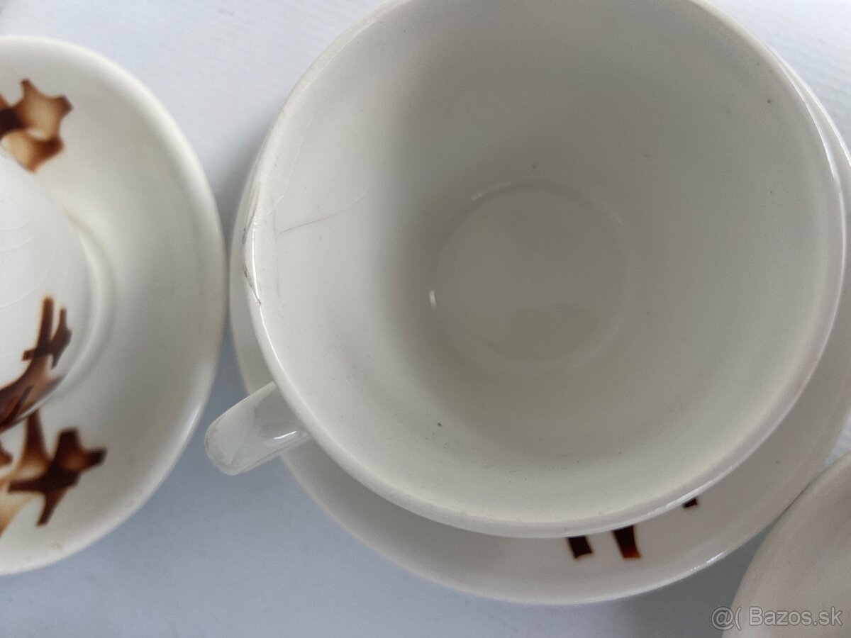 Ditmar urbach starozitna sada salky 6 ks - 4