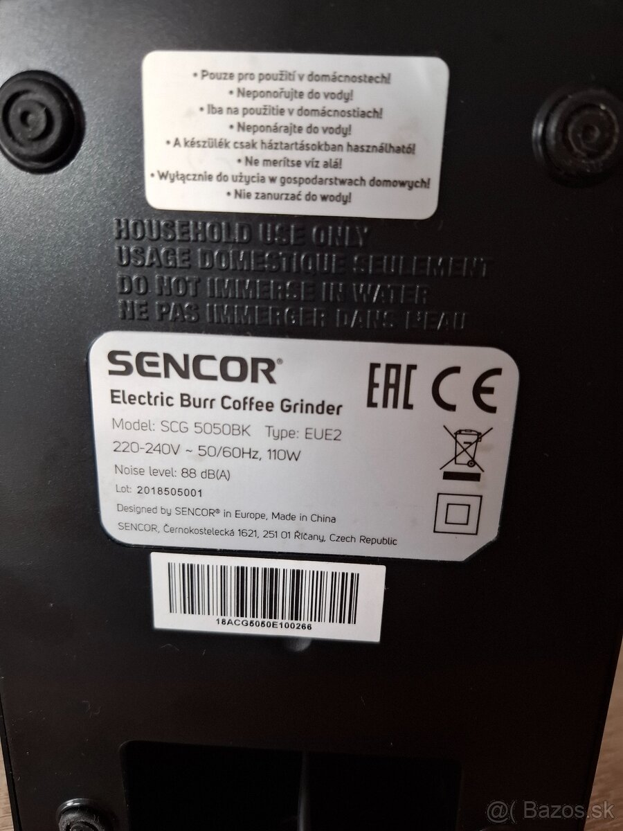 El. mlynček Sencor - 4