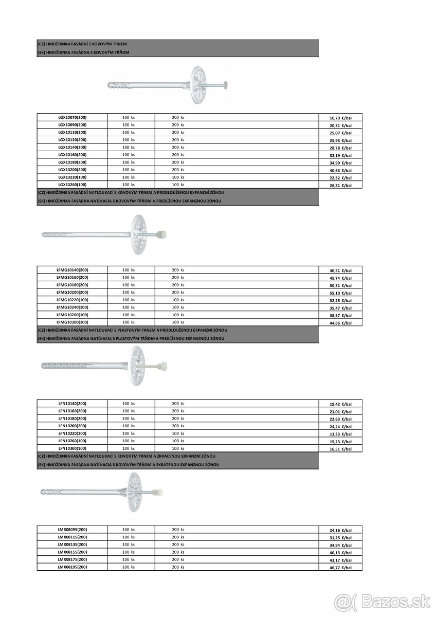 Spojovací materiál - 4