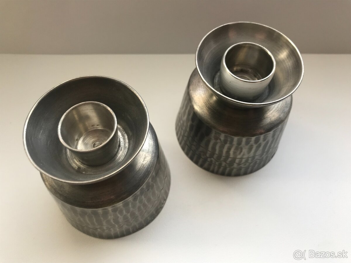 Predám škandinávske cínové svietniky (Norwegian Pewter) - 4