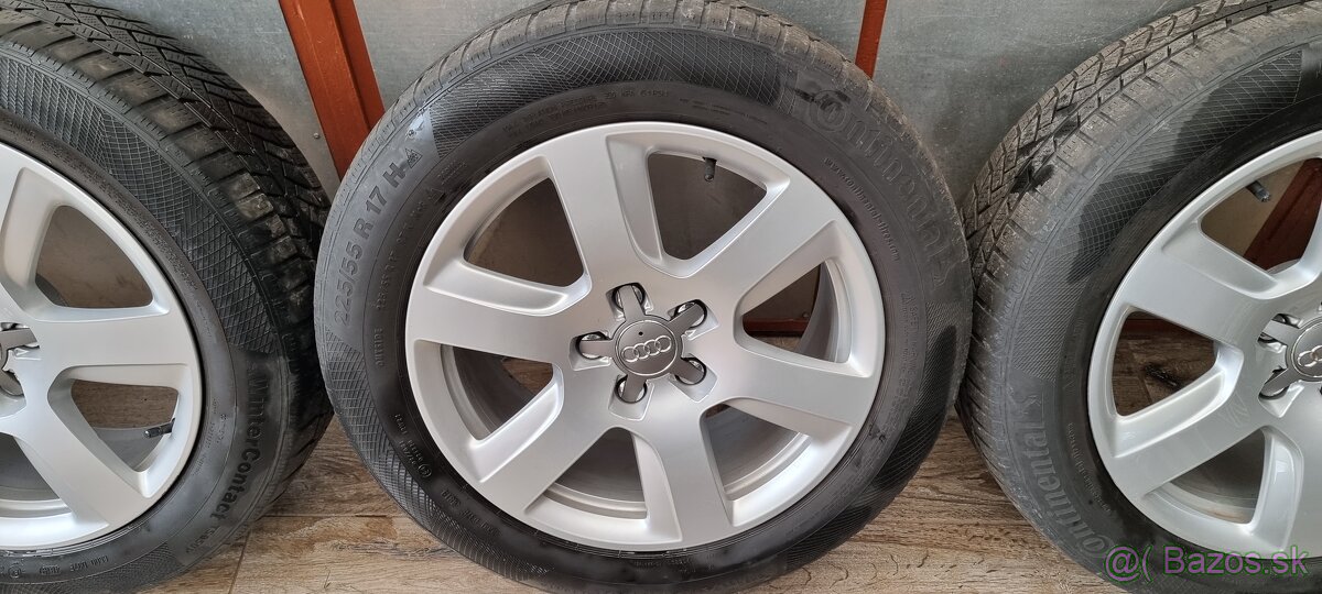 Predam orginal Audi elektrony 5x112 R17 et38 J8 - 4