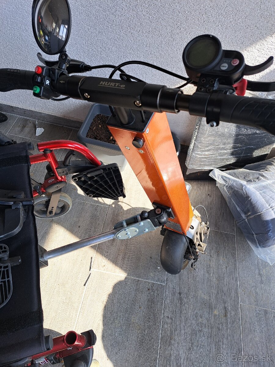 Predám invalidný vozík s el. pohonom - 4