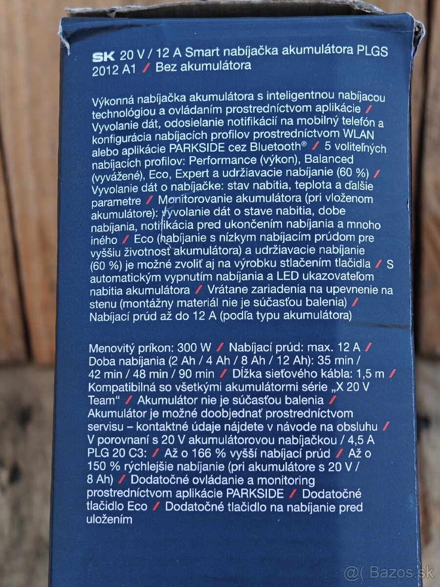PARKSIDE • smart nabíjačka akumulátorov PLGS 2012 A1 - 4