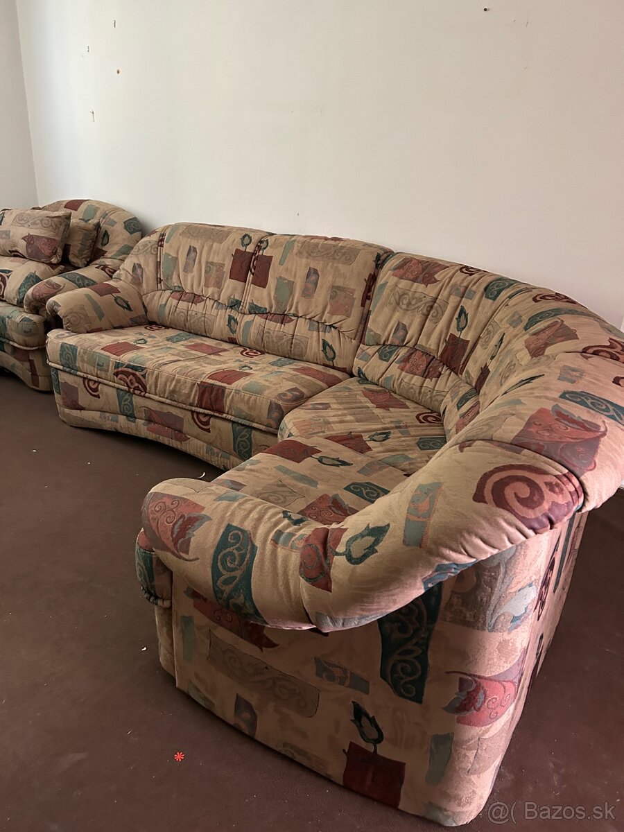 Predám rohovú sedaciu súpravu - 4