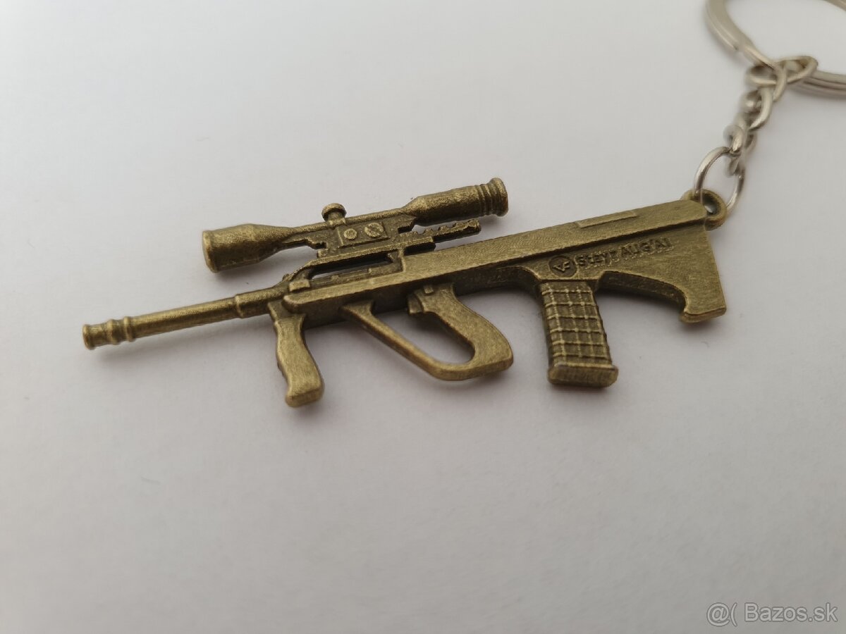 Kľúčenky v tvare strelnej zbrane 1 - 4
