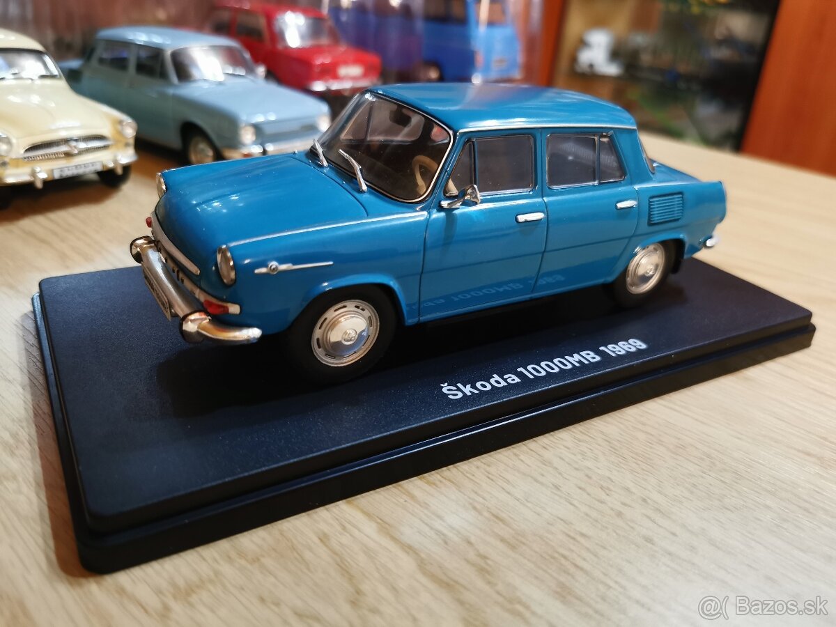 Modely aut škoda 1:24 hachette - 4