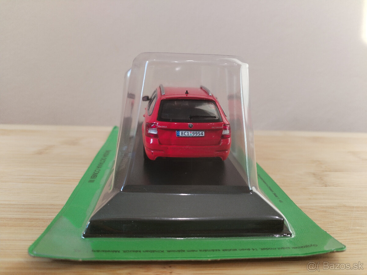 Predám model Škoda Octavia Combi 3 v mierke 1:43 DeAgostini. - 4