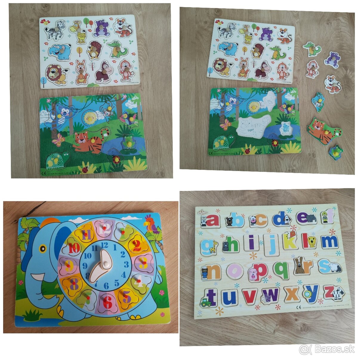 Drevené hračky - mix - 4