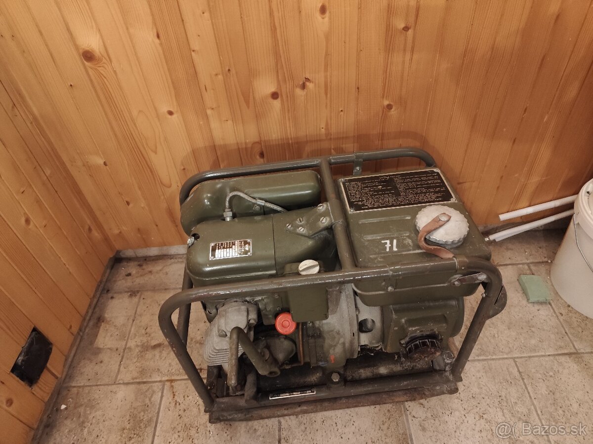 Predám vojenskú elektrocentrálu 3kw + 2 spcáky - 4