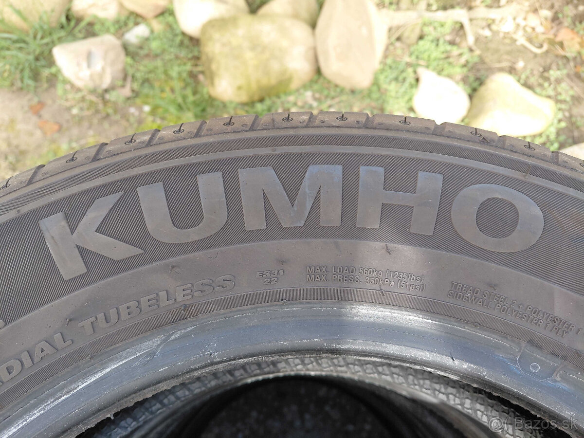 4x letne Kumho 185/65R15 - 4