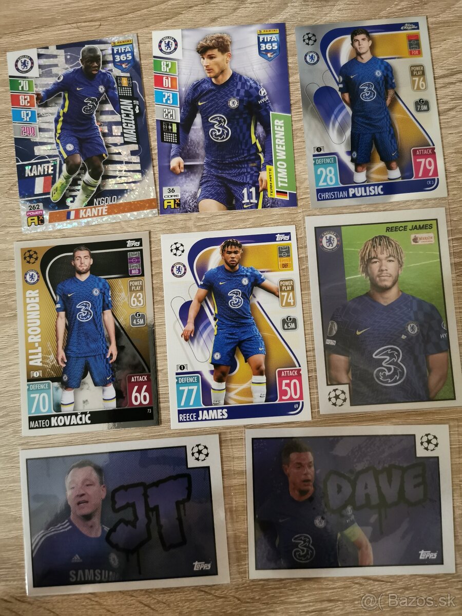 FC Chelsea - futbalové kartičky - 4