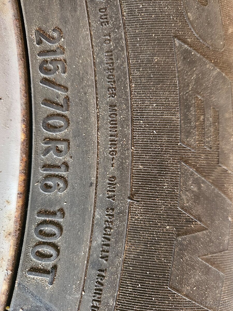 Pneumatiky 215/70R16 - 4